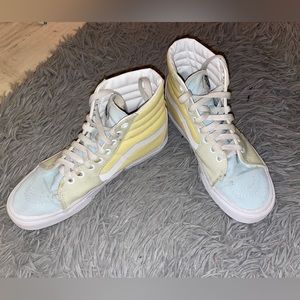 Multicolored Pastel Vans